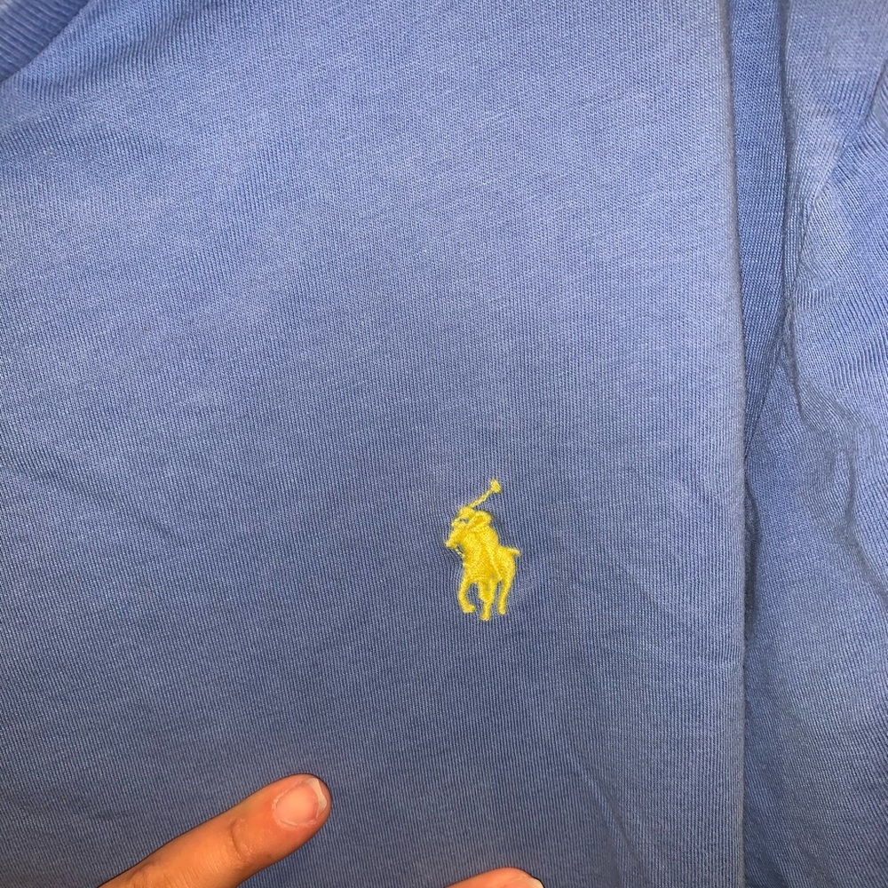 Blue polo t shirt